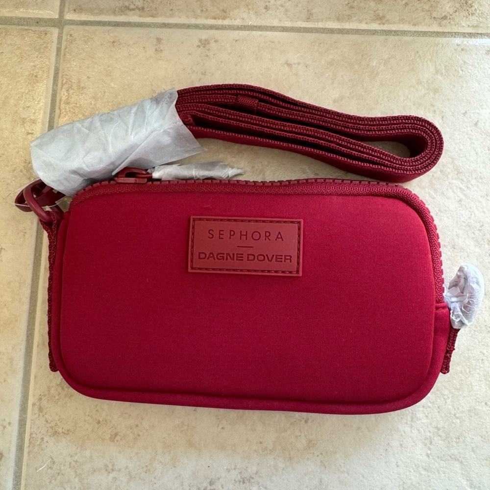 Dagne Dover Burgundy Crossbody Bag